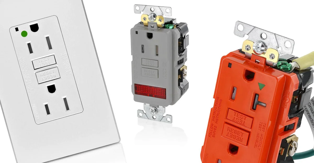 Commercial GFCI receptacles