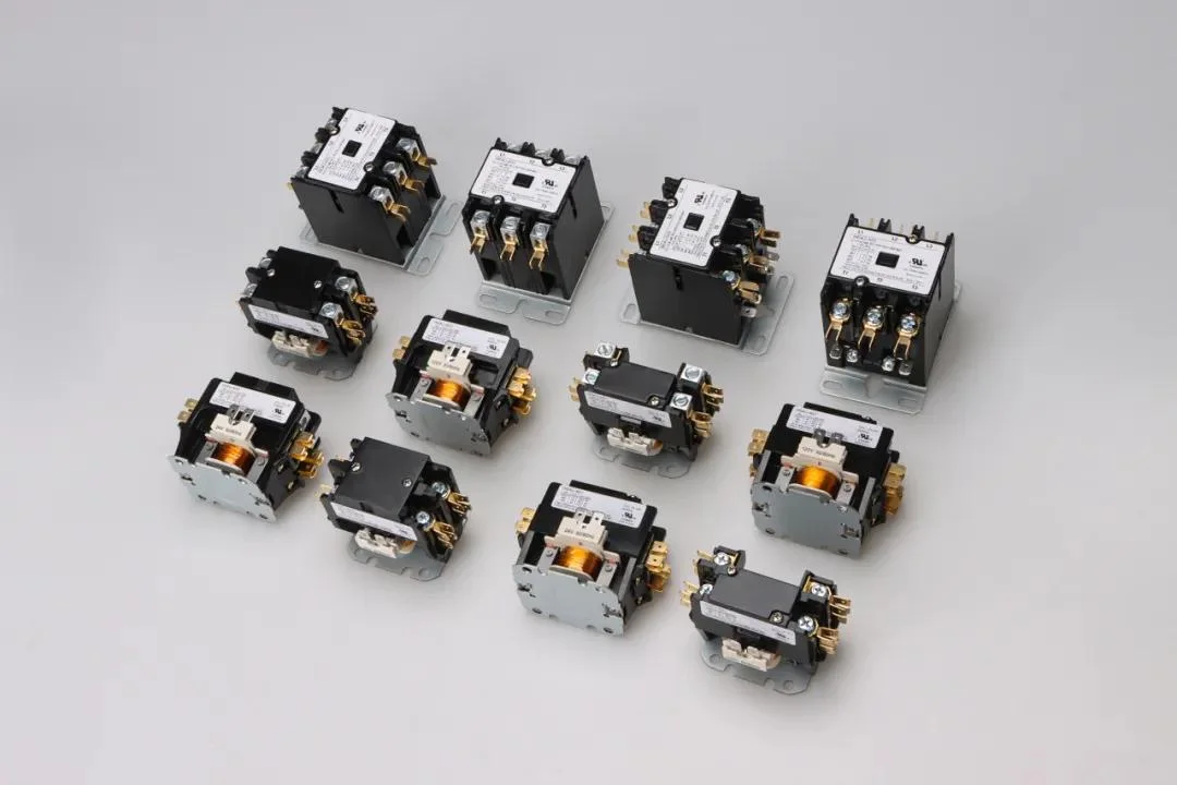 Industrial relays and contactors